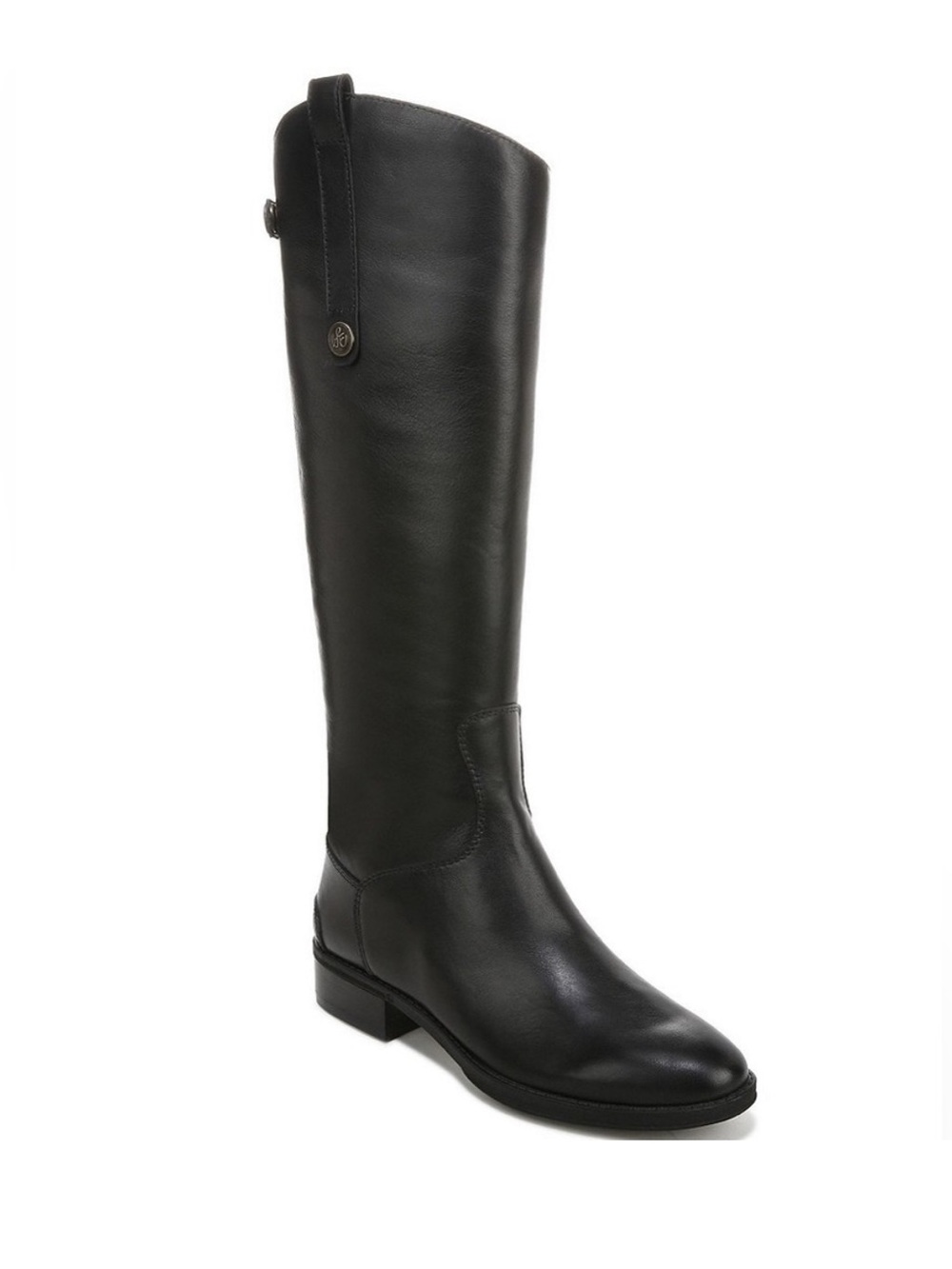 Sam Edelman Penny Leather Riding Boots |Black